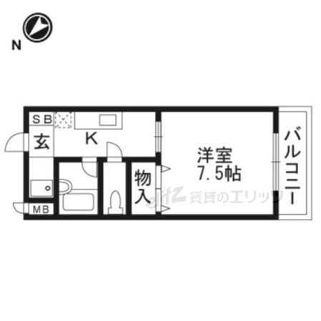 ヴェルドゥール北春日丘の物件間取画像